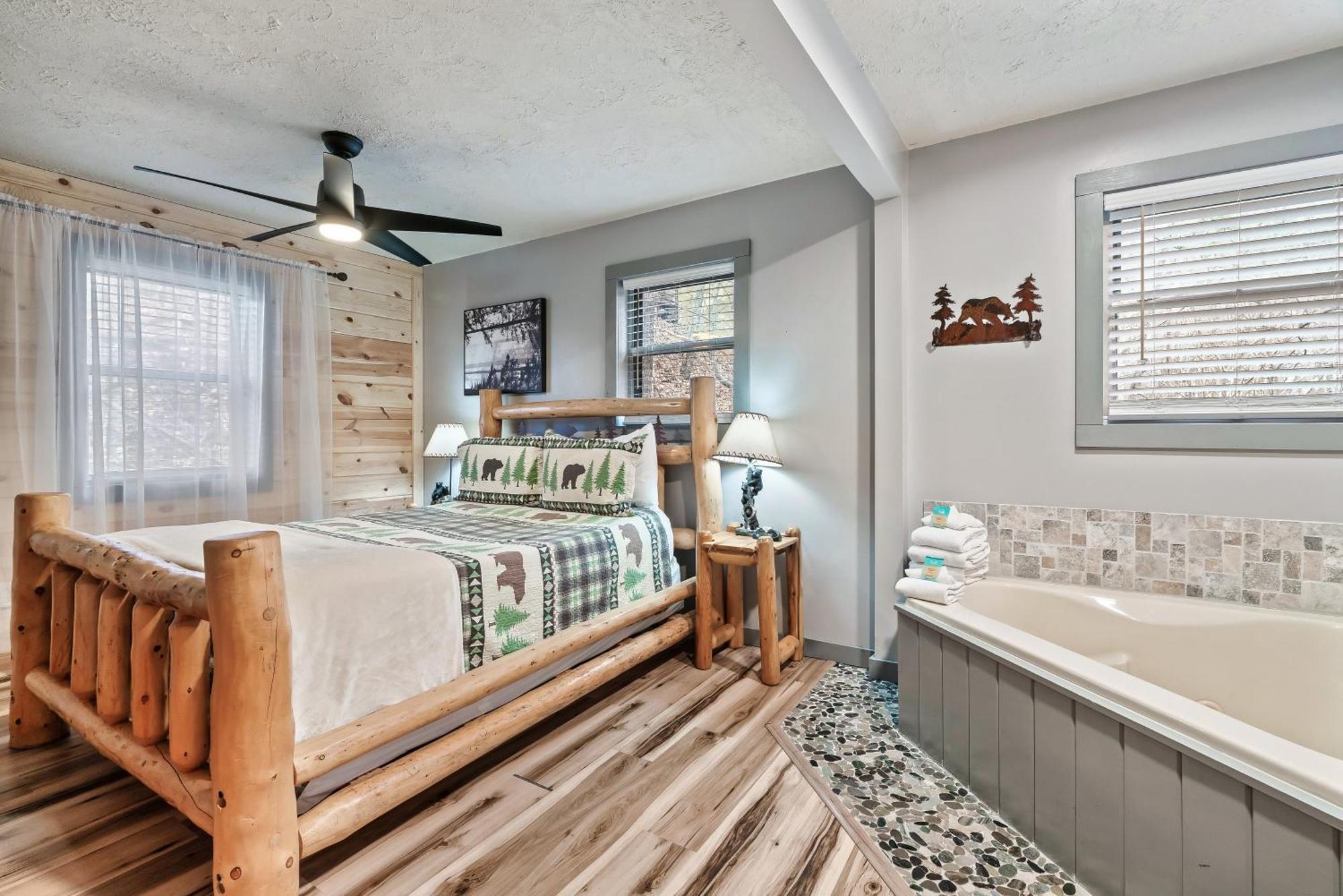 Cabin With Spectacular View With Hot Tub In The Smoky Mtns Sevierville Eksteriør bilde