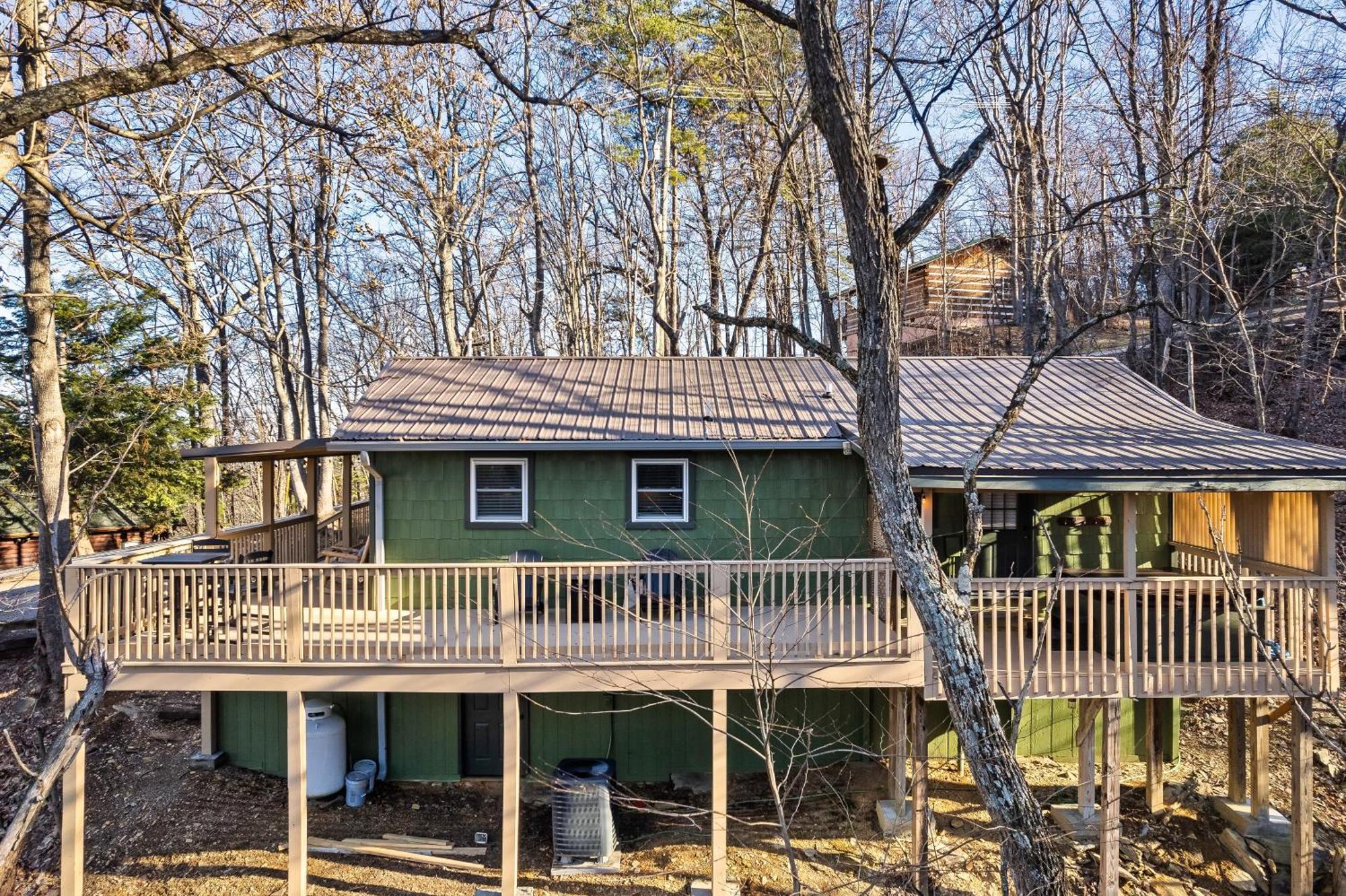 Cabin With Spectacular View With Hot Tub In The Smoky Mtns Sevierville Eksteriør bilde